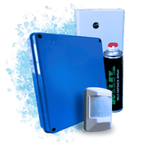 wireless pepper gas spray unit