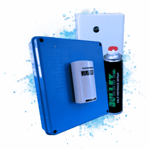 Automatic pepper gas spray unit